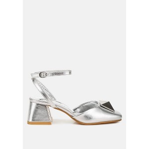 Griselda Brooch Detail Ankle Strap Women Sandals - 1 of 4
