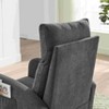 Modern Accent Chair High Backrest Lounge Chair Armchairs Rocking Chair - 3 of 4