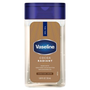 Vaseline Cocoa Radiant Gel Mini Body Oil - Travel Size - 1.7 fl oz - 1 of 2