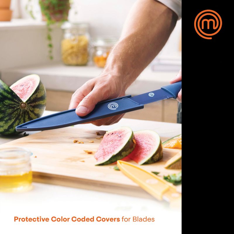 MasterChef® 12-Piece Colored Knife Set with Logo, 3 of 11