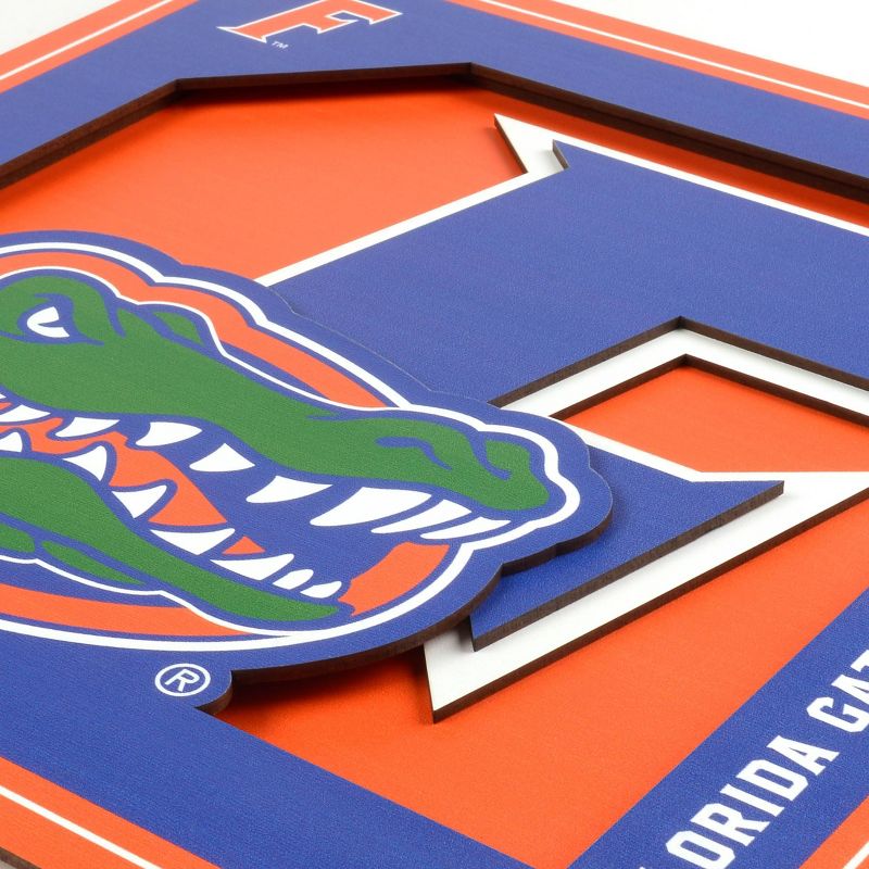 NCAA Florida Gators 3D Logo Series Wall Art - 12&#34;x12&#34;, 4 of 5