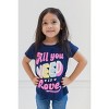 Lyrics by Lennon and McCartney 5 Pack Pullover Graphic T-Shirts Blue / Purple / White - 2 of 4