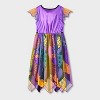 Girls' Nightmare Before Christmas Fantasy NightGown - Purple - 2 of 4