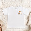 The Juniper Shop Ghost Pumpkin Spice Sparkle Toddler Short Sleeve Tee - 3 of 4