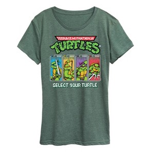 Women's - Teenage Mutant Ninja Turtles - Select Short Sleeve Graphic T-Shirt - 1 of 4