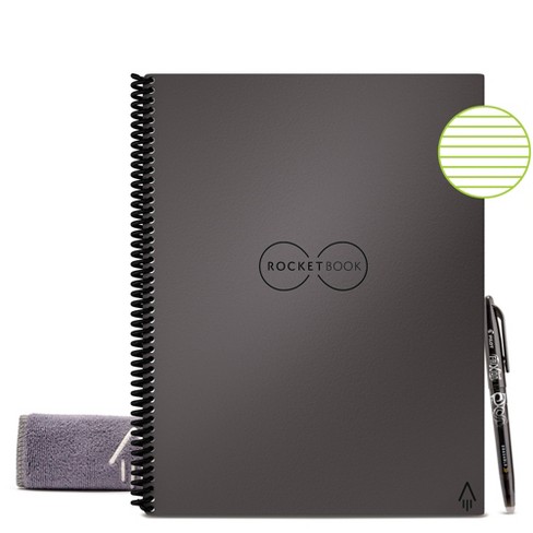 Core Smart Spiral Reusable Notebook Lined 32 Pages 8.5