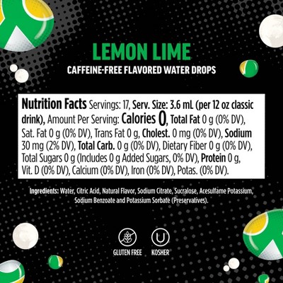 Ninja Thristi ZERO SODA Lemon Lime Flavored Drops