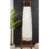 Saro Lifestyle Cotton Throw With Woven Stripes and Diamond - 4 of 4