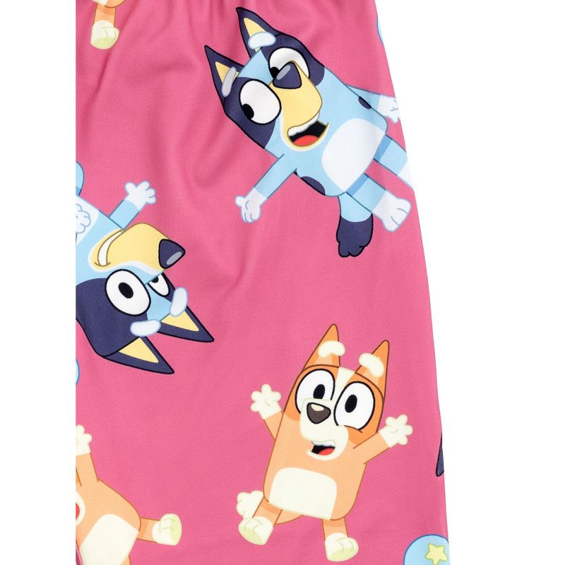 Bluey Bingo Girls T-Shirt and Shorts Outfit Set Toddler to Big Kid, 5 of 6