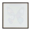 24" x 24" Blake Things with Wings Butterfly by Heather Rosas Framed Printed Acrylic Gray - Kate & Laurel All Things Decor - 4 of 4