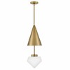 Lark Betty 1 - Light Pendant in  Lacquered Brass - 2 of 4
