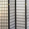 NicBex 3-panel Display Room Divider Portable Wooden Folding Privacy Screen Freestanding Wall Partition for Home & Office - 2 of 4