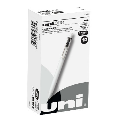 Uni-ball Uniball 207 Needle Retractable Gel Pens Medium Point 0.7mm Black  Ink Dozen (1736097) : Target