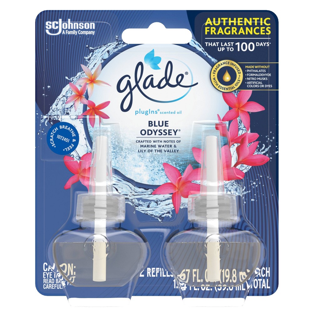 UPC 046500766497 product image for Glade Blue Odyssey PlugIns Refill - 2ct | upcitemdb.com