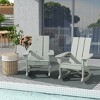 WestinTrends  Modern Adirondack Outdoor Rocking Chair (Set of 2) - 2 of 2