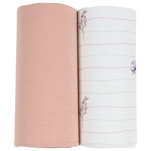 GooseWaddle Bamboo Swaddle Blankets (2 Pack) - 1 of 1