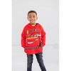 Disney Pixar Cars Lightning McQueen Fleece Pullover Hoodie Little Kid to Big Kid - 2 of 4