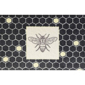 2'x3' ColorStar Bee Hex Doormat - Bungalow Flooring - 1 of 4