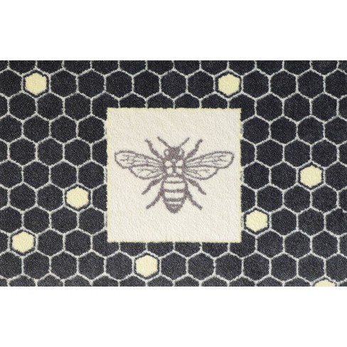 2'x3' ColorStar Bee Hex Doormat - Bungalow Flooring - image 1 of 4