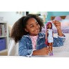 Barbie Fun & Fancy Doll & Accessories Set, Fashion Doll with Extra-Long Color-Streaked Hair, Clothes & Styling Pieces - 2 of 4