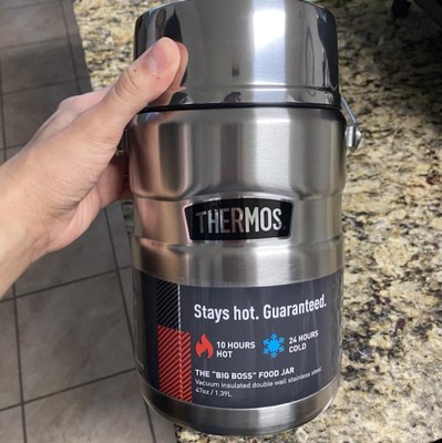 Thermos 47oz Stainless King Vacuum Insulated Food Jar - Stainless Steel :  Target