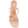 Journee Collection Womens Rianne Open Square Toe Half Block Heel Sandals - 4 of 4