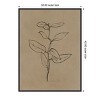 Amanti Art Eucalyptus Sapling by Dan Hobday Framed Canvas Wall Art - 4 of 4