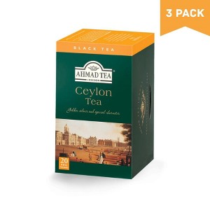 Ahmad Ceylon Black Tea 20ct tea bags - Pack of 3 - 1 of 4