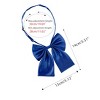 Allegra K Women's Pre-Tied Bowknot Adjustable Neck Solid Color Bow Tie - 3 of 4