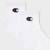 Champion Iconic Essentials Men's 6pk Cushion Quarter Socks - 6-12 - 3 of 4