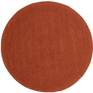 Modern Rustic Braided Pattern High-Traffic Polypropylene Casual Coastal Indoor/Outdoor Area Rug by Blue Nile Mill - 1 of 4