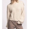 Women's Sloane V Neck Collar Sweater - PINK MARTINI - 4 of 4