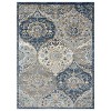 Luxe Weavers Vintage Floral Indoor Area Rug - 2 of 4
