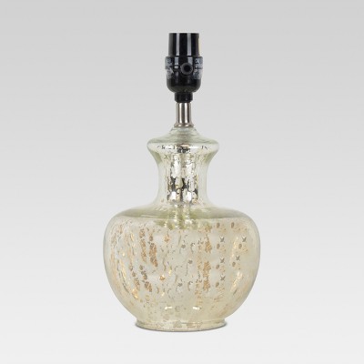 mercury glass lamp base