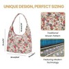 Signare USA Flower Meadow V&A Licensed Hobo Handbag Shoulder Bag - 3 of 4