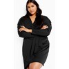 Women's Plus Size Hayley Dress - black | CITY CHIC - 3 of 4
