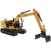 Cat Caterpillar 323 Hydraulic Excavator Next Generation Design & Operator & 4 Work Tools "High Line Series" 1/50 Diecast Masters - 4 of 4