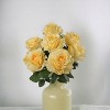 Floral Home 20" Yellow Rose Bush - 6-Pieces - 4 of 4