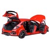 2021 Honda Civic Type R (FK8) RHD (Right Hand Drive) Flame Red 1/18 Model Car by Autoart - 2 of 4