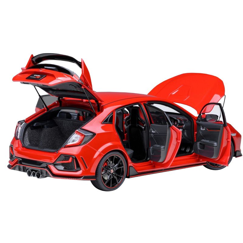 2021 Honda Civic Type R (FK8) RHD (Right Hand Drive) Flame Red 1/18 Model Car by Autoart, 2 of 7