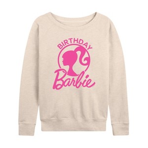 Women's - Barbie - Birthday Lightweight French Terry Slouchy - 1 of 4