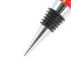 Unique Bargains Wine Stopper Aluminum Alloy TPR Resin 3.54"x0.79"x0.79" 1 Pc - 3 of 3