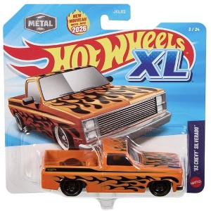 Hot Wheels XL 1983 Chevy Silverado Squarebody 1:43 Scale New 2026