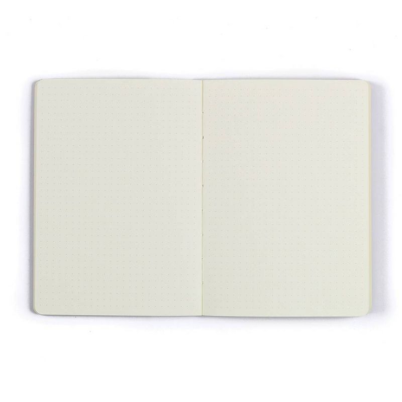 Denik Hardbound Canvas Notebook Rise &#38; Shine Dot Grid, 3 of 4
