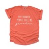 Simply Sage Market Women's My Favorite People Call Me Grandma Short Sleeve Garment Dyed Tee - 3 of 4