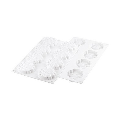 Silikomart "HONORE35" Flexible Silicone Baking & Freezing Mold, 1.8 oz, 8 Cavities