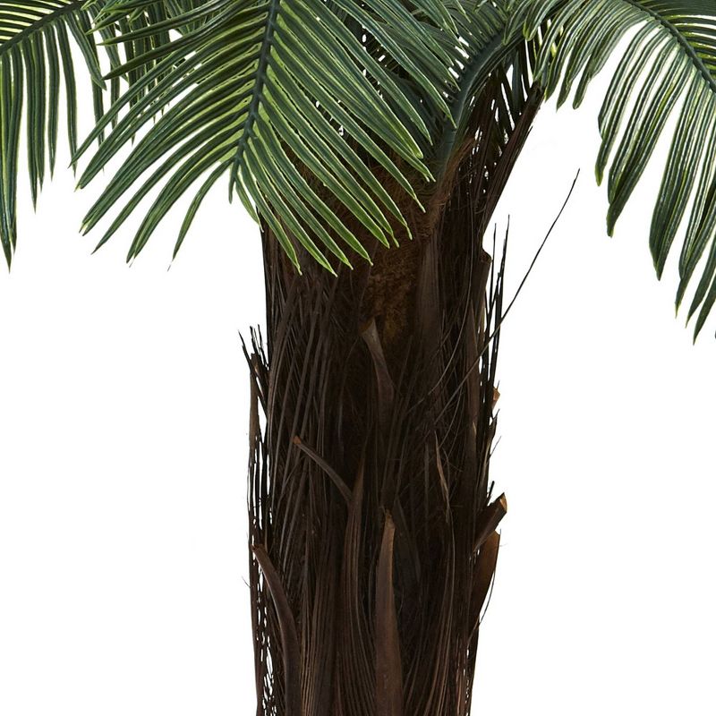 Artificial 4ft Cycas Tree UV Resistant Indoor/Outdoor - Nearly Natural, 4 of 5