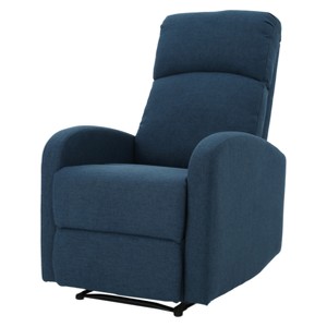 Gaius Recliner - Navy - Christopher Knight Home, Blue