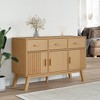 vidaXL Sideboard OLDEN Brown 44.9 in.x16.9 in.x28.9 in. Solid Wood Pine - 3 of 4