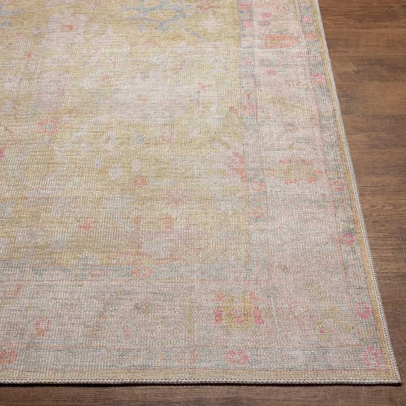 7&#39;6&#34;x9&#39;6&#34; Kemer Traditional Machine Washable Rug Pink - Artistic Weavers, 3 of 8